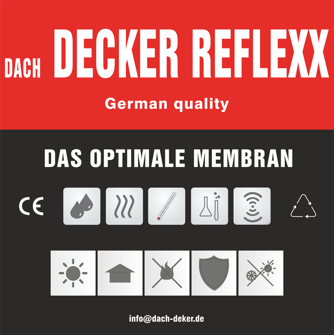 Подкровельные пленки и мембраны Подкровельные пленки и мембраны DECKER Пароизоляция Decker Reflexx Active