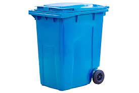Мусорные контейнеры Пластиковые баки для мусора с крышкой 360 л Пластиковый бак с крышкой 360 л. синий