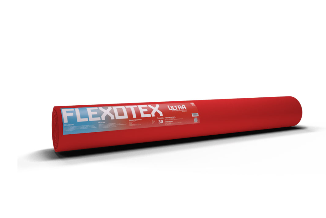 Подкровельные пленки и мембраны Подкровельные пленки и мембраны FLEXOTEX Ветрозащитная пленка Flexotex Ultra 115